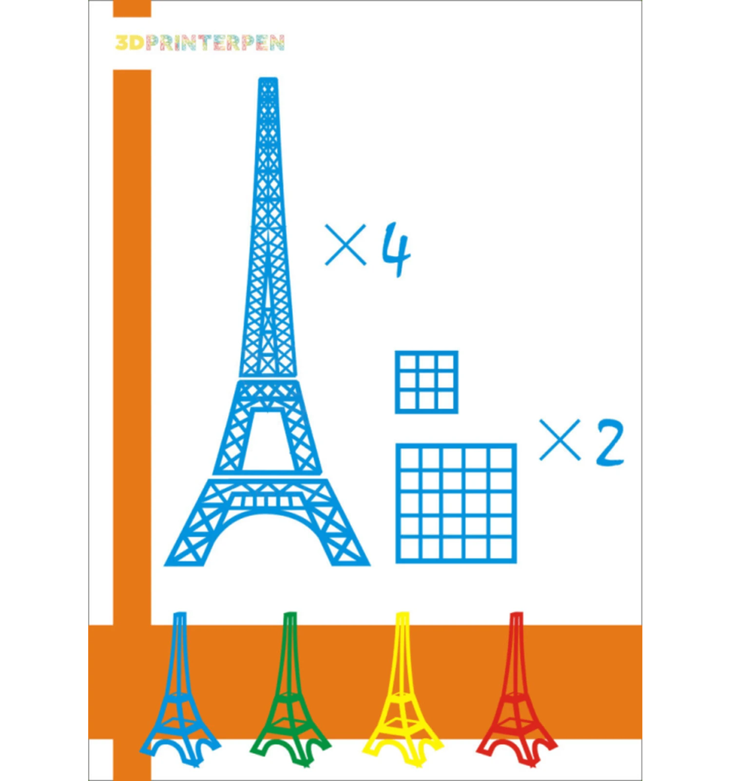 3D Printpen XL Starterkit Met 10 Kleuren Filament 6 3D Printpen XL Starterkit Met 10 Kleuren Filament - Afbeelding 4
