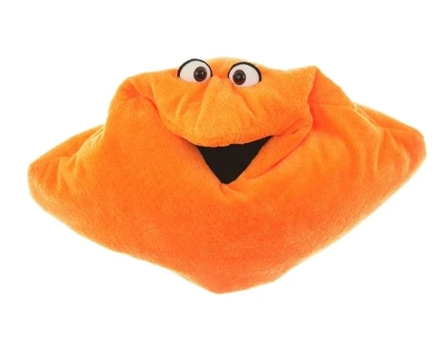 Troetelkussen Oranje Living Puppets 3 Troetelkussen Oranje Living Puppets