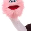 Handpop Kletskop Kletstante Roze Living Puppets -Speelgoed Speciaal Winkel Living puppets W808 kletstante rose scaled 1