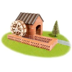 Teifoc Bouwdoos T4030 Watermolen -Speelgoed Speciaal Winkel Teifoc bouwdoos metselset T4030 watermolen 1
