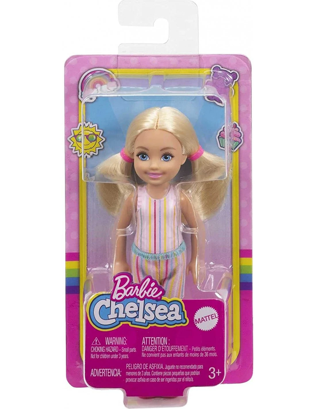 Barbie Pop Chelsea Met Blond Haar 4 Barbie Pop Chelsea Met Blond Haar - Afbeelding 2