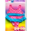 Bikini + Badslippers Pop Mt. 35 – 45 Cm. -Speelgoed Speciaal Winkel bikini badslipprs pop heless 787
