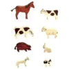Houten Boerderijdieren -Speelgoed Speciaal Winkel boerderijdieren set santoys f5149