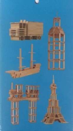 Bouwplankjes City Blocks 150 Stuks 10 Bouwplankjes City Blocks 150 Stuks -Speelgoed Speciaal Winkel bouwplankjes 150 stuks 2