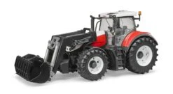 Bruder 03181 Tractor Steyr 6300-Terrus Met Voorlader