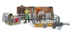 Bruder 62611 Koe- En Kalverstal Met Boer 10 Bruder 62611 Koe- En Kalverstal Met Boer -Speelgoed Speciaal Winkel bruder 62611 koe en kalverstal met boer 3