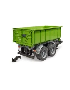 Bruder 2035 Tandemastrailer Met Containerafzetsysteem -Speelgoed Speciaal Winkel bruder bruder 2035 roll off containertrailer achterzijde speelactief.nl