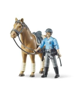 Bruder 2352 Paard Bruin Schaal 1:16 -Speelgoed Speciaal Winkel bruder bruder 62507 politie speelfiguur met paard 1