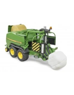 Bruder 2032 John-Deere Ronde Hooibalenpers Met Balenwikkelaar -Speelgoed Speciaal Winkel bruder 2032 john deere ronde balenpers met balenwikkelaar c441r 1 1