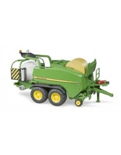 Bruder 2032 John-Deere Ronde Hooibalenpers Met Balenwikkelaar -Speelgoed Speciaal Winkel bruder 2032 john deere ronde balenpers met balenwikkelaar c441r 1