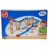 Eichhorn/Heros Constructor 140-dlg Kogelbaan Houten Constructieset -Speelgoed Speciaal Winkel constructor 140 delig knikkerbaan heros 39070