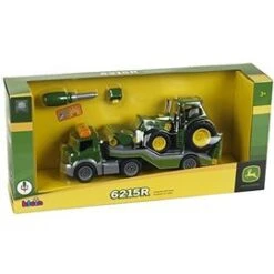 Dieplader + Tractor John Deere Met Voorlader – Constructiespeelgoed – Theo Klein 3908 -Speelgoed Speciaal Winkel dieplader met tractor john deere theo klein 3908 2