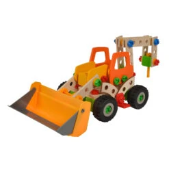 Eichhorn 6in1 Constructor 140-dlg Houten Constructie-speelgoed Loader -Speelgoed Speciaal Winkel eichhorn constructor 140dlg constructieset loader 6in1 set 5