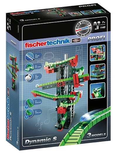 Fischertechnik Dynamic S Knikkerbaan 3 Fischertechnik Dynamic S Knikkerbaan