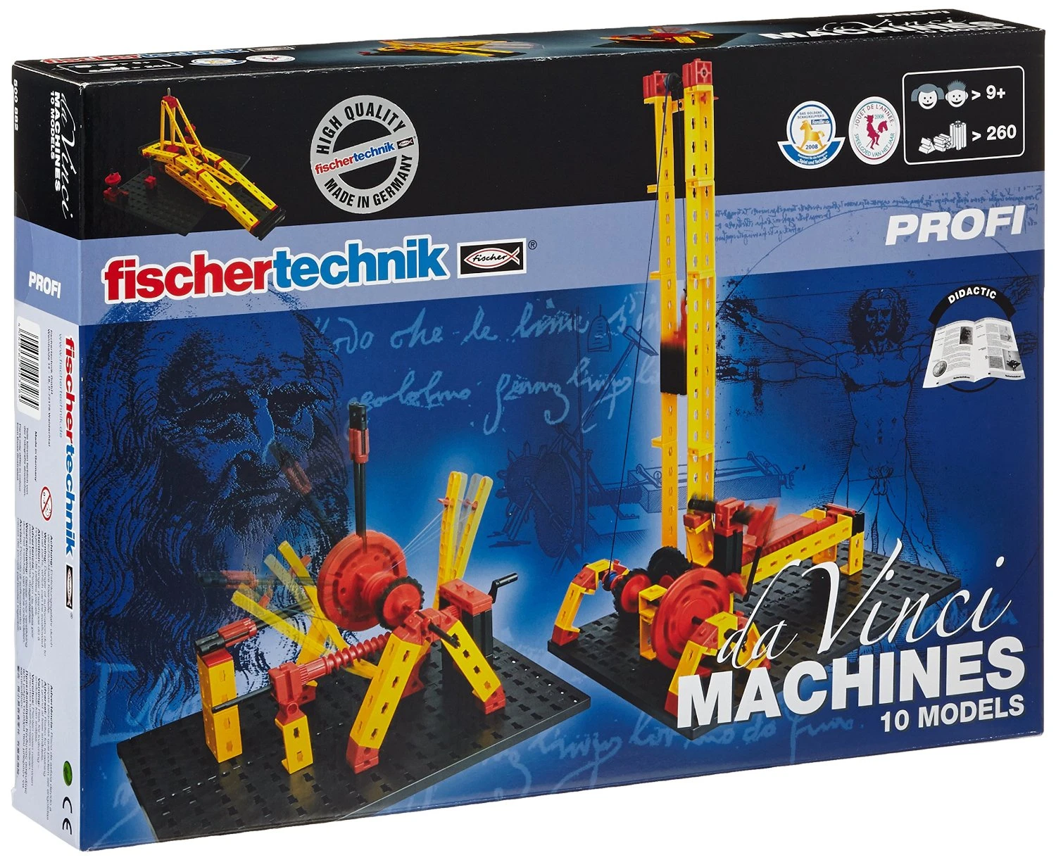 Fischertechnik Profi – Da Vinci Machines – 500882 4 Fischertechnik Profi – Da Vinci Machines – 500882 - Afbeelding 2