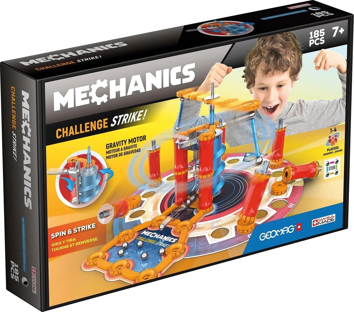 Geomag Mechanics 185-delig Magnetisch Speelgoed 3 Geomag Mechanics 185-delig Magnetisch Speelgoed