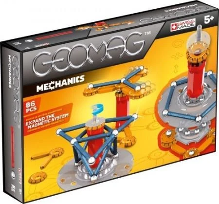 Geomag Mechanics – 86 Delig 4 Geomag Mechanics – 86 Delig - Afbeelding 2