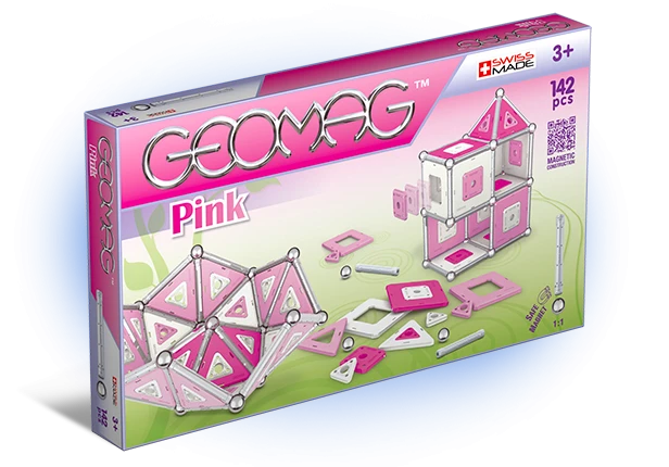 Geomag Pink Panels 142 Delig Magnetisch Speelgoed 3 Geomag Pink Panels 142 Delig Magnetisch Speelgoed