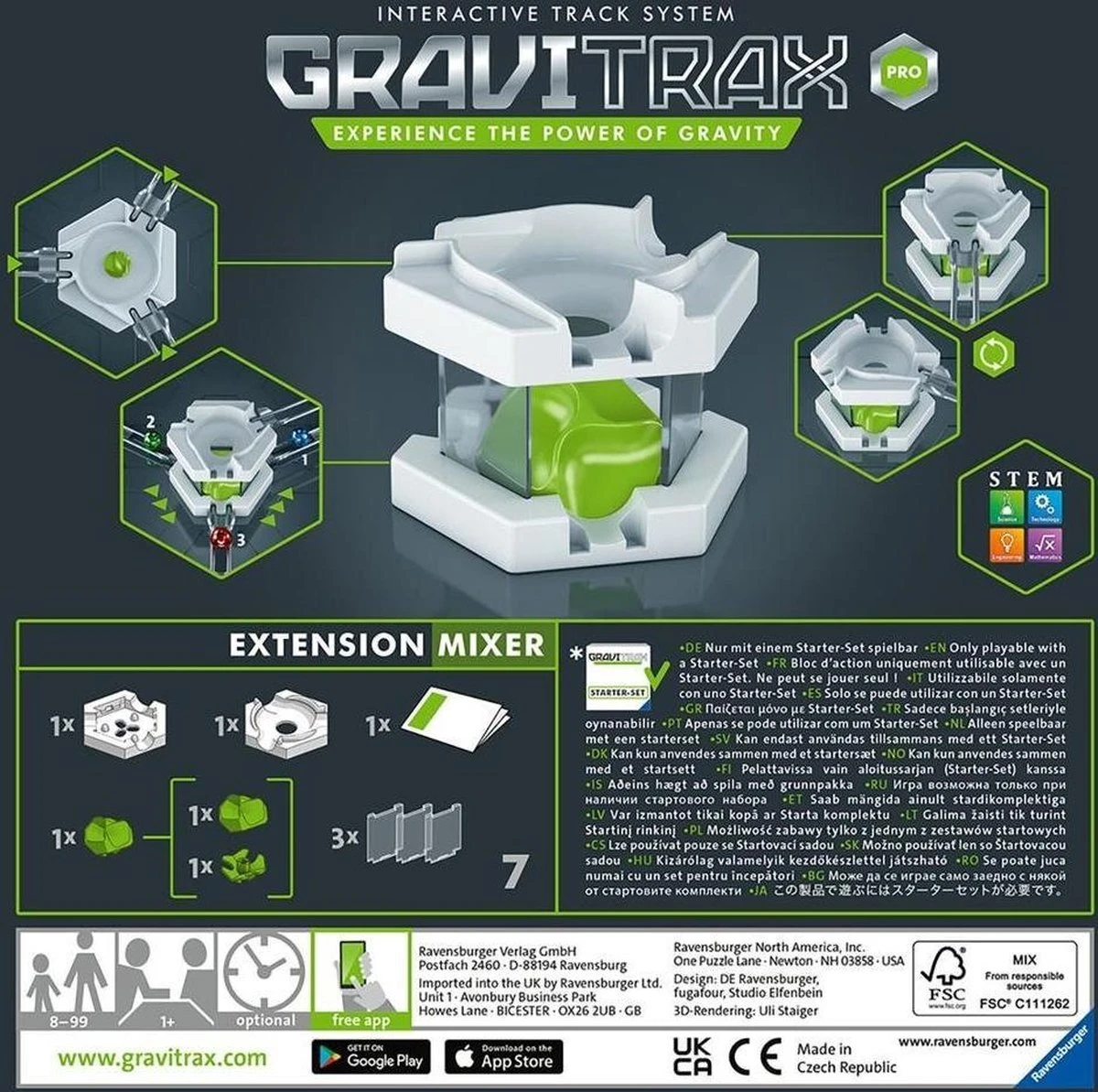 Gravitrax PRO Extension Mixer Knikkerbaan Ravensburger 4 Gravitrax PRO Extension Mixer Knikkerbaan Ravensburger - Afbeelding 2