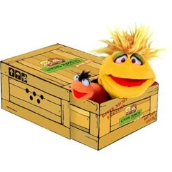 Handpop Little Yellow In The Box Living Puppets