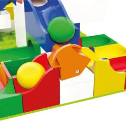 Hubelino Knikkerbaan Uitbreidingset Wissel 43-delig -Speelgoed Speciaal Winkel hubelino 420497 uitbreiding wissel knikkerbaan 4