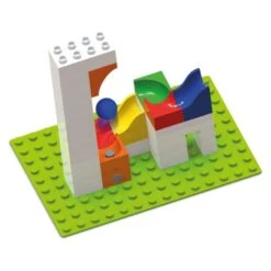 Hubelino Knikkerbaan Uitbreidingsset Katapult 41-delig -Speelgoed Speciaal Winkel hubelino 882 knikkerbaan uitbreiding katapult 2