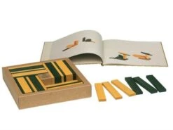 Kapla CJ40 Bouwplankjes Geel/Groen + Boek -Speelgoed Speciaal Winkel kapla CJ 40 stuks geel groen met boek 1