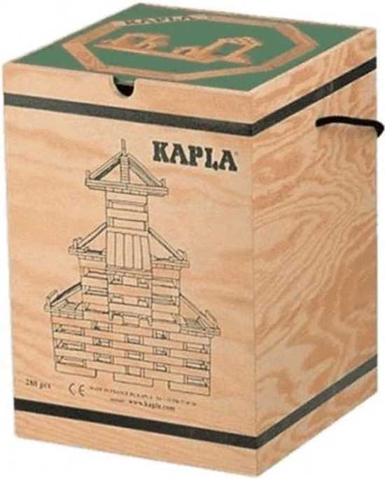 Kapla MA3 280 Dlg Kist +Boek Architectuur+constructies ConstructieSpeelgoed 3 Kapla MA3 280 Dlg Kist +Boek Architectuur+constructies ConstructieSpeelgoed