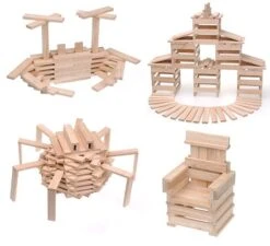 Kapla C100 Wooden Box 100 Delig -Speelgoed Speciaal Winkel kapla bouwplankjes 4 3