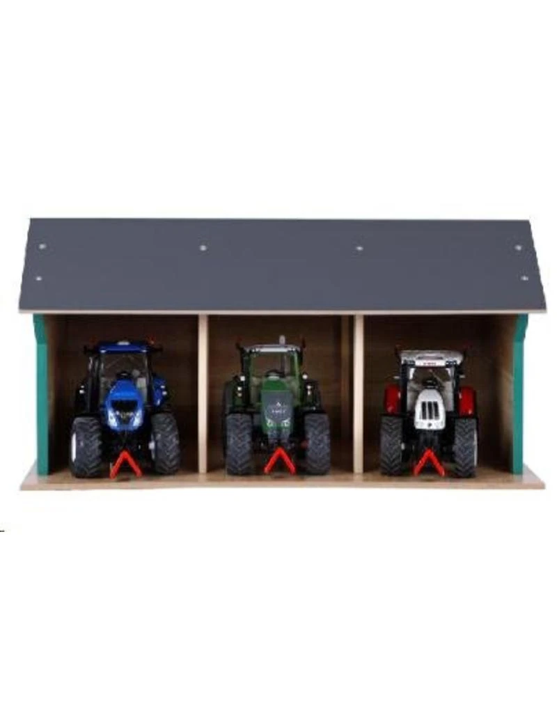 Kidsglobe Tractorloods Machineloods 3-voertuigen Schaal 1 : 32 4 Kidsglobe Tractorloods Machineloods 3-voertuigen Schaal 1 : 32 - Afbeelding 2