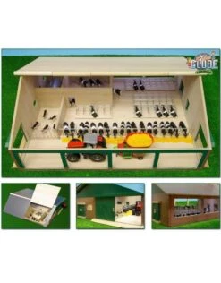 Kids-Globe Koeienstal Ligboxenstal Met Melkunit 1 : 32 9 Kids-Globe Koeienstal Ligboxenstal Met Melkunit 1 : 32 -Speelgoed Speciaal Winkel kidsglobe 610495 ligboxenstal met melkunit 1 1