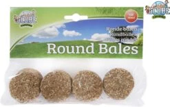 Kidsglobe Ronde Hooibalen 4 Stuks Schaal 1 : 32