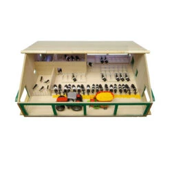 Kids-Globe Koeienstal Ligboxenstal Met Melkunit 1 : 32 10 Kids-Globe Koeienstal Ligboxenstal Met Melkunit 1 : 32 -Speelgoed Speciaal Winkel kidsglobe koeienstal 610495 ligboxenstal