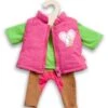 Paardrijd Outfit 3-delig Mt. 35 – 45 Cm. -Speelgoed Speciaal Winkel kledingset pop pardrijden heless 1500 2500 1