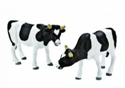 Kidsglobe Koeien Set Van 2 Stuks Zwart/wit Staand -Speelgoed Speciaal Winkel koeien zwartbont kidsglobe 571873