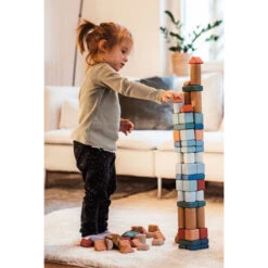 Korko Giant Architects Kurken Bouwblokken 60 Stuks Constructie Speelgoed -Speelgoed Speciaal Winkel korko giant architects kurken bouwblokken 3