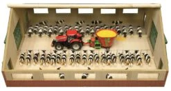 Kidsglobe Loopstal Koeienstal 1 : 32 10 Kidsglobe Loopstal Koeienstal 1 : 32 -Speelgoed Speciaal Winkel liboxenstal kidsglobe 610540 1 1