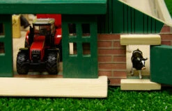 Kidsglobe Ligboxenstal Koeienstal 1 : 87 -Speelgoed Speciaal Winkel loopstal kidsglobe 610492 2