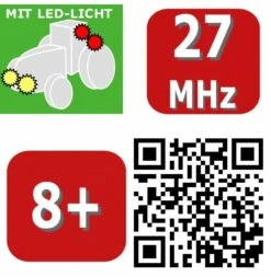 Tronico Junior Radiografisch Bestuurbare Massey Ferguson MF5430 – 1 : 24 -Speelgoed Speciaal Winkel massey ferguson mf5430 rc tronico junior 10087 2