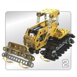 Meccano 16301 Excavator Graafmachine Contructiespeelgoed -Speelgoed Speciaal Winkel meccano 16301 graafmachine bulldozer 2