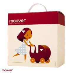 Moover Poppenwagen Hout Rood 7 Moover Poppenwagen Hout Rood -Speelgoed Speciaal Winkel moover poppenwagen 5