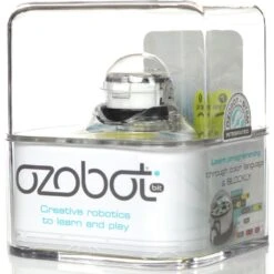 Ozobot Bit 2.0 Crystal White – STEM Programmeerbare Minirobot -Speelgoed Speciaal Winkel ozobot bit 2.0 crystal white 1