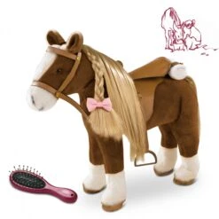 Pony Bruin Gotz Schofthoogte-37-cm.