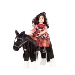 Pony Zwart Gotz Schofthoogte-37-cm. 9 Pony Zwart Gotz Schofthoogte-37-cm. -Speelgoed Speciaal Winkel pony zwart gotz 3402783 2