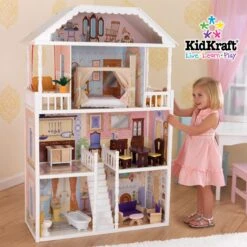 Poppenhuis / Barbiehuis Savannah -Speelgoed Speciaal Winkel poppenhuis barbiehuis kidkraft 65023 savannah 6
