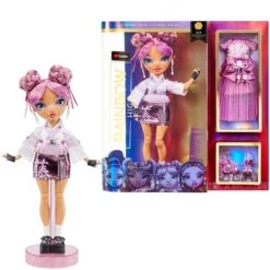 Rainbow High Core Fashion Modepop Lila Yamamoto Pop -Speelgoed Speciaal Winkel rainbow high core fashion modepop lila yamamoto