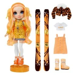 Nieuwe uitgaven -Speelgoed Speciaal Winkel rainbow high fashion winter break poppy rowan 1