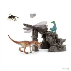 Schleich 41461 Dinoset Met Grot Dinosaurus -Speelgoed Speciaal Winkel schleich 41461 dinogrot met hol 1 1