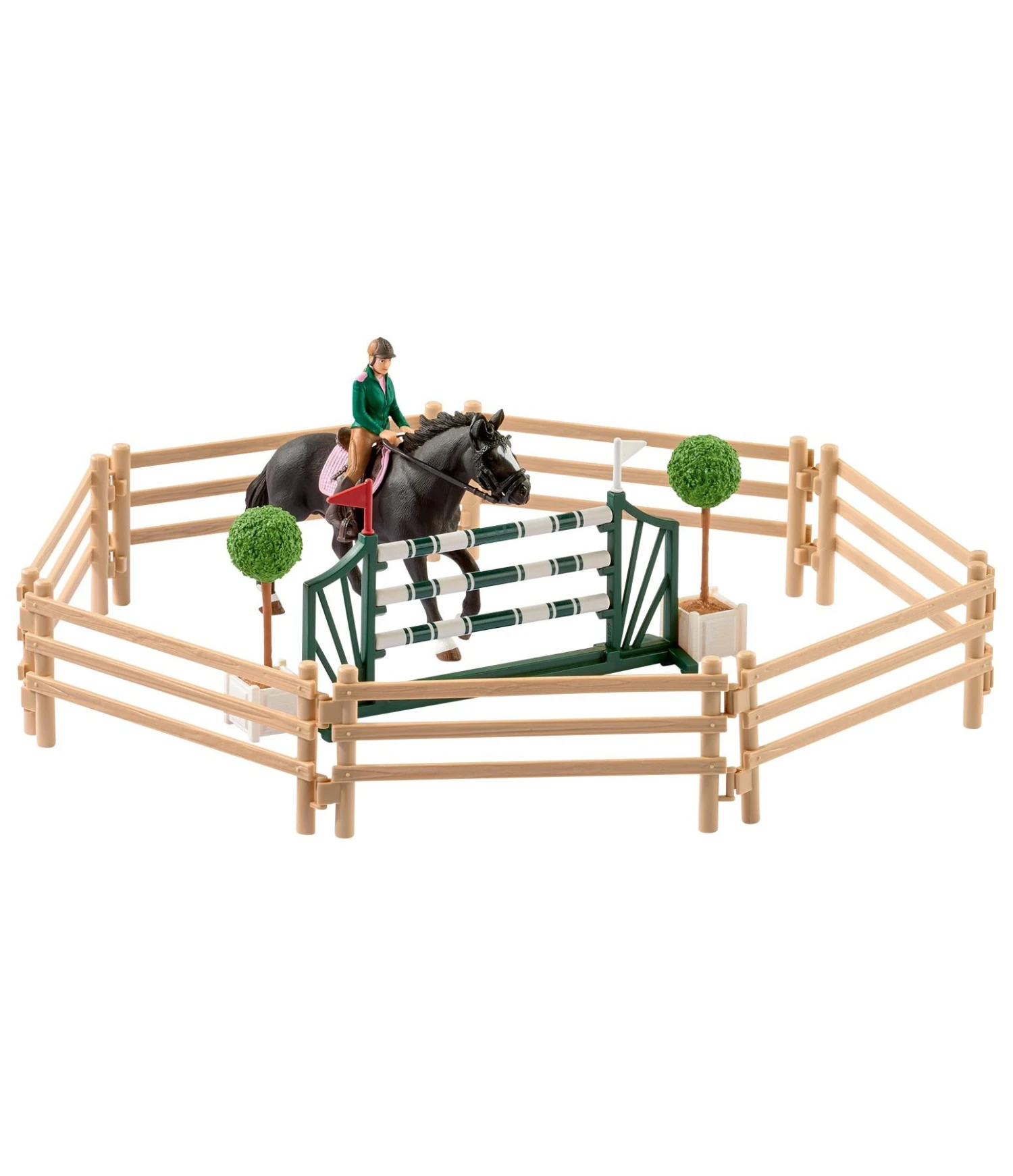 Schleich 42389 Manege Met Ruiter En Paarden Horse Club 5 Schleich 42389 Manege Met Ruiter En Paarden Horse Club - Afbeelding 3