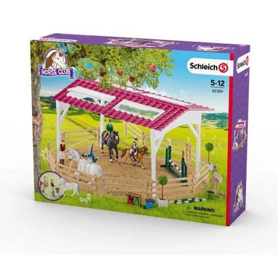 Schleich 42389 Manege Met Ruiter En Paarden Horse Club 9 Schleich 42389 Manege Met Ruiter En Paarden Horse Club - Afbeelding 7